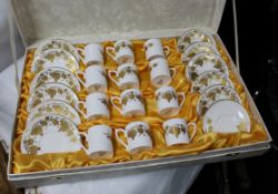 Caverswall Panache of Knightsbridge 12 Place Cased Coffee Service
