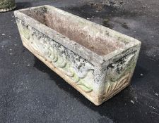 Vintage Stone composite planter