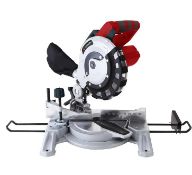 (89/5J) RRP £75.99. Sovereign Mitre 1450W Mitre Saw. 210 mm 40 Tooth Blade. (Contents Appear Clea...