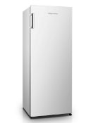(3/P) Lot 6 22/05. (P) RRP £269.99. Fridgemaster MTZ55153 Upright Freezer – White. 153L Capacity...