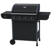 (42/P) RRP £250. Texas Nimbus 4 Burner Gas BBQ. (L130x W58.5x H107.5cm).