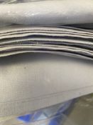 50 x Dove Grey Polycotton Napkins - Plain (Ref 60)