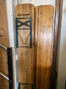 11 x Wooden Beer Benches 6Ft Long (Ref 8)