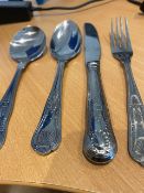 Huge Quantity of Kings Cutlery in 15 Plastic Boxes (Ref 51)