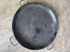 Paella Pan 90Cm with Gas Burner And Stand One Knob Missing (Ref 15)