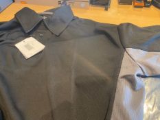 3 'Himalayan' Workwear Polo Shirts Size Large 1 Blk/Grey, 1 Blk/Red, Size XL 1 x Blk/Grey (Ref 12...