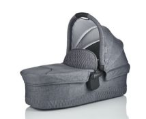 Junior Jones J-SPIRIT Carrycot, Frost Grey - £200Description: Junior Jones J-SPIRIT Carrycot,