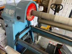 Robart Graphic RG-1500 Vinyl/Fabric material Roll Slitter