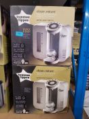 Title: (2/10C) Lot RRP £198. 2x Tommee Tippee Closer To Nature Perfect Prep Machine White RRP £99
