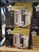 Title: (24/10H) Lot RRP £198. 2x Tommee Tippee Closer To Nature Perfect Prep Machine White RRP £99