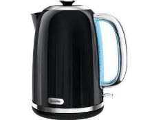 Title: (153/10J) Lot RRP £132. 5x Items. 1x Toshiba Black Kettle (Appears As New, No Box) RRP £25.