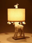 Title: (137/9D) Lot RRP £120. 4x Natural Giraffe Table Lamp RRP £30 Each.Description: (137/9D) Lot