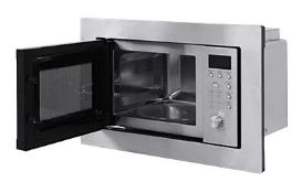 Title: (125/8B) RRP £149.99. Russell Hobbs Built In Stainless Steel Digital Microwave RHBM2001. (