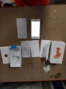 Title: (99/11C) Iphone 6s Rose Gold With Box And Lightning Cable. (Device Powers On But Is