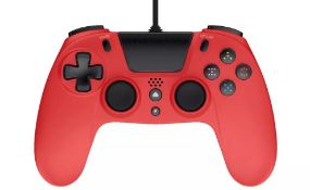 Title: (102/11D) Lot RRP £125. 5x Gioteck VX4 Wired Controller For PS4 & PC (2x Red 3x White Camo)