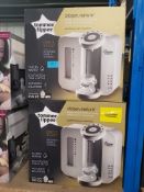 Title: (7/10D) Lot RRP £198. 2x Tommee Tippee Closer To Nature Perfect Prep Machine White RRP £99