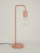 Title: (139/9D) Lot RRP £102. 6x Lighting Items. 4x Desk Lamp Misty Rose RRP £12 Each. 1x Pink