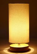 Title: (171/R8) Lot RRP £146. 6x Lighting Items. 2x Cylinder Wood Lamp White Shade RRP £9 Each. 1x