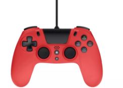 Title: (65/11C) Lot RRP £100. 5x Giotech VX4 Wired Controller For PS4 And PC (3x White Camo 1x Black