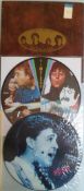3 x the Beatles And Related Vinyl Records LPs & Picture Discs.