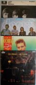 A Collection of 22 Vinyl Records LPs & 45S - the Beatle - the Doors - Johnny Cash etc..