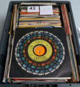 A Collection of Approx. 215 x Single Vinyl Records.