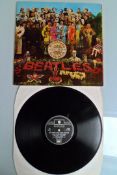 The Beatles - Sgt Peppers Lonely Hearts Club Band - 1969 Very First Parlophone / Emi Labels Pcs 7...