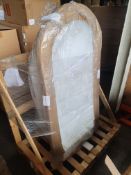1500mm Traditional Roll Top Shower Bath. OMS-926-1500. Appears Unused.