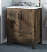 Country 650mm Vanity Unit. FG65CA. Appears Unused