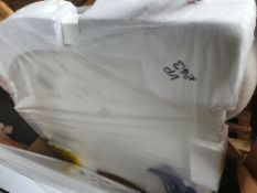 1000x1000mm Quadrant Stone Resin Shower Tray. Appears Unused