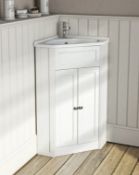 The Bath Company Camberley Corner Unit. CAMCCMWH. Appears Unused.