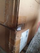 Burghley Matt White Vanity Unit. 900mm. NH900. Appears Unused