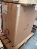 Derwent Floor Standing 600mm White Vanity Unit With Draws. ODFDW600. Appears Unused.