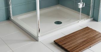 1200x800mm Stone Resin Shower Tray. Appears Unused.