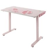 (70/Mez) RRP £139.99. X-Rocker Panther Pink Gaming Desk. Integrated Cable Management, Cat Inspire...