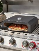 (96/Mez) Lot RRP £ 74. 2x Expert Grill Items. 1x Black Pizza Oven & Pizza Paddle RRP £49. 1x 40cm...