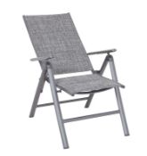 (87/Mez) Lot RRP £240. 4x Misali Reclining Chair RRP £60 Each. Chairs (H106x W60x D67cm). (All Un...