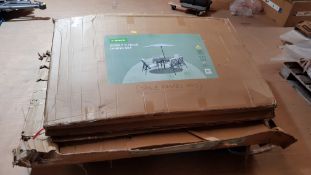 (78/Mez) 4x Table Frame Items. 3x Rowly Garden Table Frame. 1x Wexfordly Table Frame. (No Glass T...
