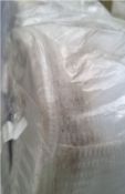 Grade B John Lewis & Partners double mattress in White