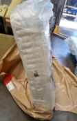 Grade A John Lewis & Partners thick double mattress in White-Maristow 1700 135x190