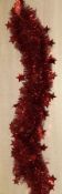 500 X Tinsel With Stars 1.8M Long 5 Colours Gold, Silver, Red, Blue, Green