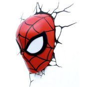 Title: (116/F7) Lot RRP £90. 3x Items. 2x Ultimate Spiderman Spidey Mask 3D Deco Light RRP £30 Each.