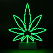 Title: (246/7J) Lot RRP £165. 11x #winning Neon Leaf Light RRP £15 Each. (All Units Have Return To