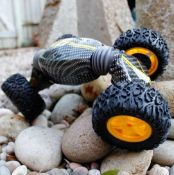 Title: (34/D1) Lot RRP £156. 4x Remote Control Transforming Stunt Car Yellow RRP £39 Each. (Items