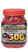Title: (174/1B) Lot RRP £164.89. 11x Zurrender Supersplat 500 Paintballs Red RRP £14.99 Each. (All