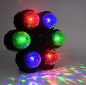 Title: (142/7N) Lot RRP £200. 8x iDance Disco Light DL6-OCTO RRP £25 Each. (All Units Have Return To