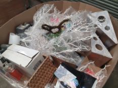1x 204KG Lucky Dip Pallet Created 11/01/2022. Mixed Items To Include: Qty Of Decorative Table Tre...
