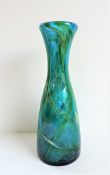 Vintage Mdina Maltese Cross Glass Vase 29cm High
