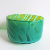 Vintage Mdina Art Glass Bowl 13cm Wide