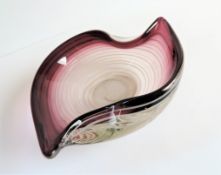 Vintage Murano Art Glass Dish